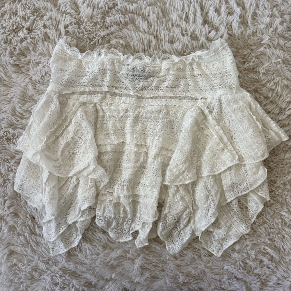 Pretty Little Thing Lace Mini Skirt